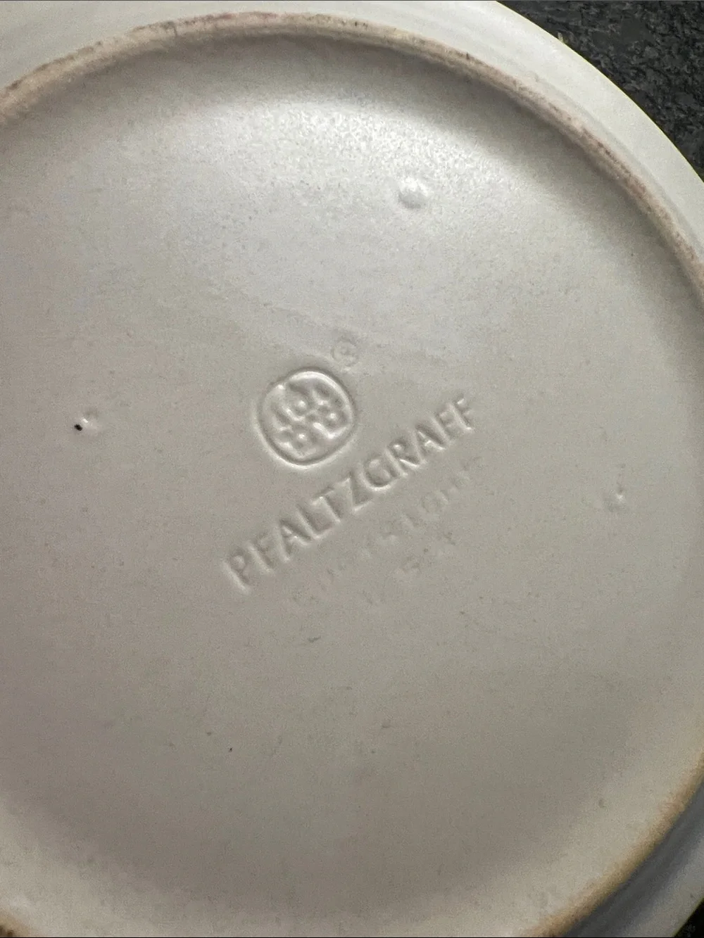 Blue Pfaltzgraff Yorktowne Floral Stoneware salad or dessert  Plates - Set of 4